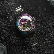 Nubeo Galileo Automatic Purple Black Limited Edition - Watches.com - NB - 6070 - BB