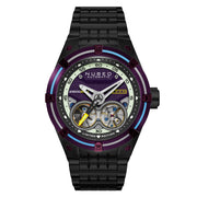 Nubeo Galileo Automatic Purple Black Limited Edition - Watches.com - NB - 6070 - BB