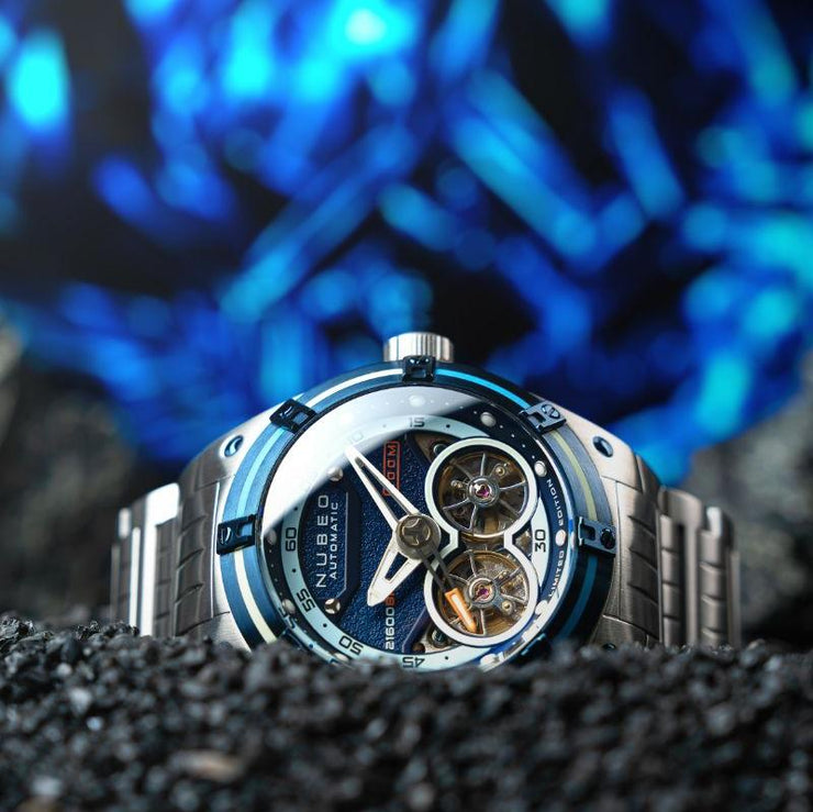 Nubeo Galileo Automatic True Blue Limited Edition - Watches.com - NB - 6070 - 66