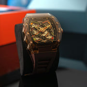 Nubeo Icebridge Sport Automatic Chocolate Brown Limited Edition - Watches.com - NB - 6095 - 08