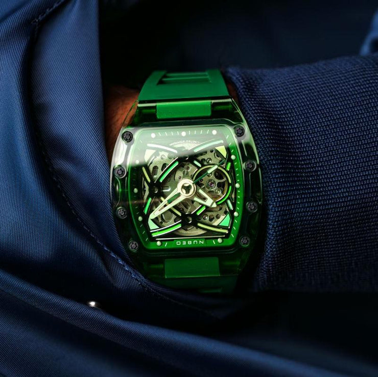 Nubeo Icebridge Sport Automatic Elite Green Limited Edition - Watches.com - NB - 6095 - 04