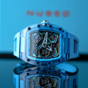 Nubeo Icebridge Sport Automatic Sky Blue Limited Edition - Watches.com - NB - 6095 - 01