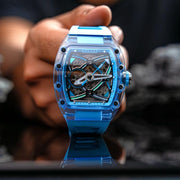 Nubeo Icebridge Sport Automatic Sky Blue Limited Edition - Watches.com - NB - 6095 - 01