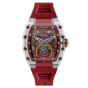 Nubeo Icebridge Tourbillon Cayenne Red Limited Edition - Watches.com - NB - 6101 - 02