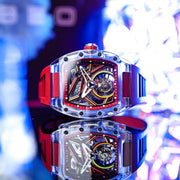 Nubeo Icebridge Tourbillon Cayenne Red Limited Edition - Watches.com - NB - 6101 - 02