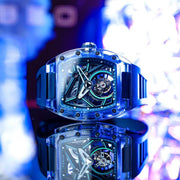 Nubeo Icebridge Tourbillon Deep Blue Limited Edition - Watches.com - NB - 6101 - 03