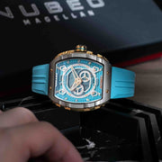 Nubeo Magellan 24 Hour Automatic City Blue - Watches.com - NB - 6087 - 04