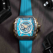 Nubeo Magellan 24 Hour Automatic City Blue - Watches.com - NB - 6087 - 04