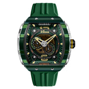 Nubeo Magellan 24 Hour Automatic Dark Green - Watches.com - NB - 6087 - 05