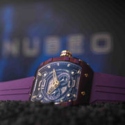 Nubeo Magellan 24 Hour Automatic Deep Purple - Watches.com - NB - 6087 - 01