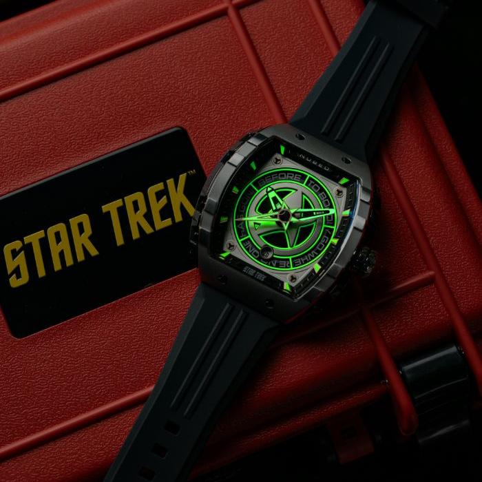 Nubeo Magellan Automatic Star Trek Starfleet Limited Edition Beam Black - Watches.com - NB - 6098 - 04