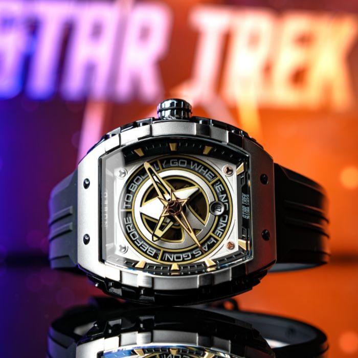 Nubeo Magellan Automatic Star Trek Starfleet Limited Edition Beam Black - Watches.com - NB - 6098 - 04