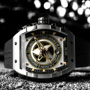 Nubeo Magellan Automatic Star Trek Starfleet Limited Edition Beam Black - Watches.com - NB - 6098 - 04