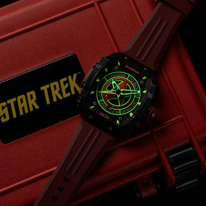 Nubeo Magellan Automatic Star Trek Starfleet Limited Edition Danger Red - Watches.com - NB - 6098 - 02