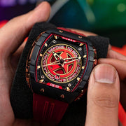 Nubeo Magellan Automatic Star Trek Starfleet Limited Edition Danger Red - Watches.com - NB - 6098 - 02