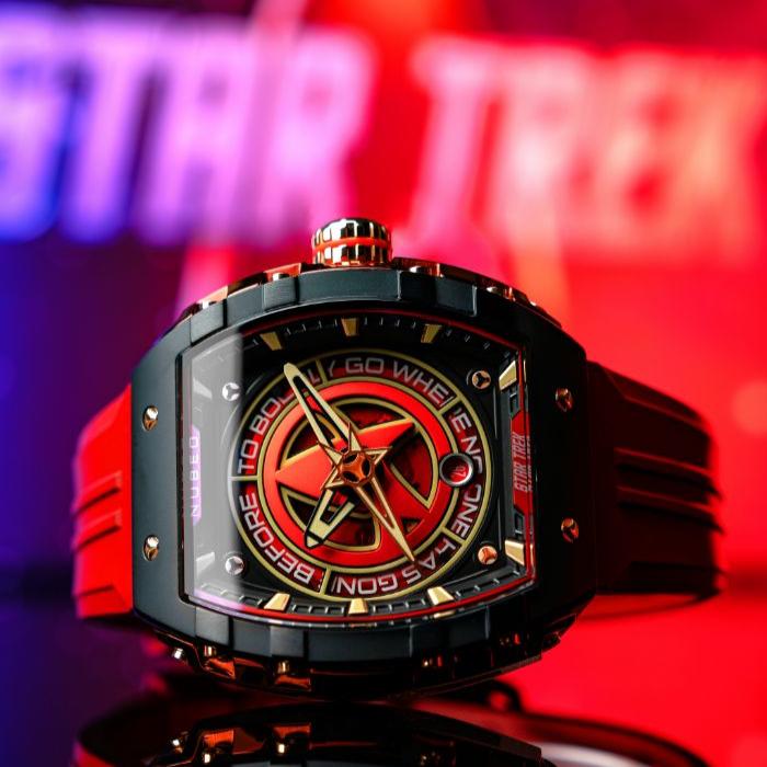 Nubeo Magellan Automatic Star Trek Starfleet Limited Edition Danger Red - Watches.com - NB - 6098 - 02