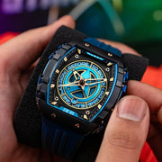 Nubeo Magellan Automatic Star Trek Starfleet Limited Edition Warp Blue - Watches.com - NB - 6098 - 03