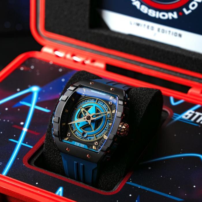 Nubeo Magellan Automatic Star Trek Starfleet Limited Edition Warp Blue - Watches.com - NB - 6098 - 03