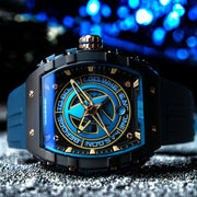 Nubeo Magellan Automatic Star Trek Starfleet Limited Edition Warp Blue - Watches.com - NB - 6098 - 03