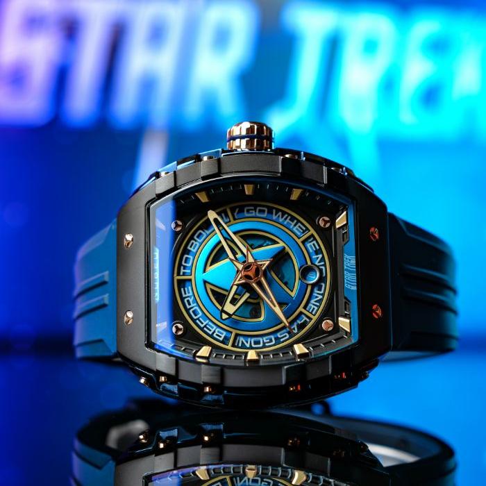 Nubeo Magellan Automatic Star Trek Starfleet Limited Edition Warp Blue - Watches.com - NB - 6098 - 03