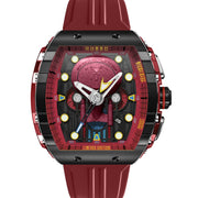 Nubeo Magellan Chronograph Star Trek Enterprise - d Limited Edition Command Red - Watches.com - NB - 6097 - 03