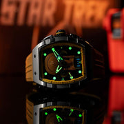 Nubeo Magellan Chronograph Star Trek Enterprise - d Limited Edition Security Yellow - Watches.com - NB - 6097 - 02