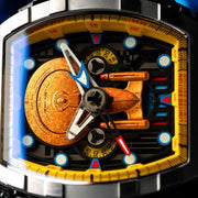 Nubeo Magellan Chronograph Star Trek Enterprise - d Limited Edition Security Yellow - Watches.com - NB - 6097 - 02