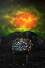 Nubeo Magellan Retrograde Chronograph Oblivion Green - Watches.com - NB - 6088 - 05