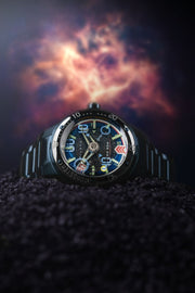 Nubeo Mariner 9 Automatic Limited Edition Interstellar Blue - Watches.com - NB - 6090 - 33