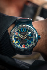 Nubeo Mariner 9 Automatic Limited Edition Interstellar Blue - Watches.com - NB - 6090 - 33