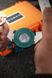 Nubeo Mariner 9 Automatic Limited Edition Mars Green - Watches.com - NB - 6090 - 44