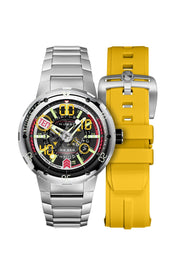 Nubeo Mariner 9 Automatic Limited Edition Space Foil - Watches.com - NB - 6090 - 11