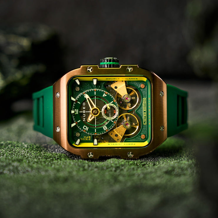 Nubeo Maven Automatic Gothic Green Limited Edition - Watches.com - NB - 6077 - 09