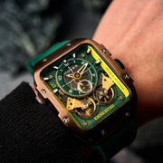 Nubeo Maven Automatic Gothic Green Limited Edition - Watches.com - NB - 6077 - 09