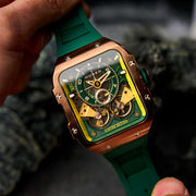 Nubeo Maven Automatic Gothic Green Limited Edition - Watches.com - NB - 6077 - 09