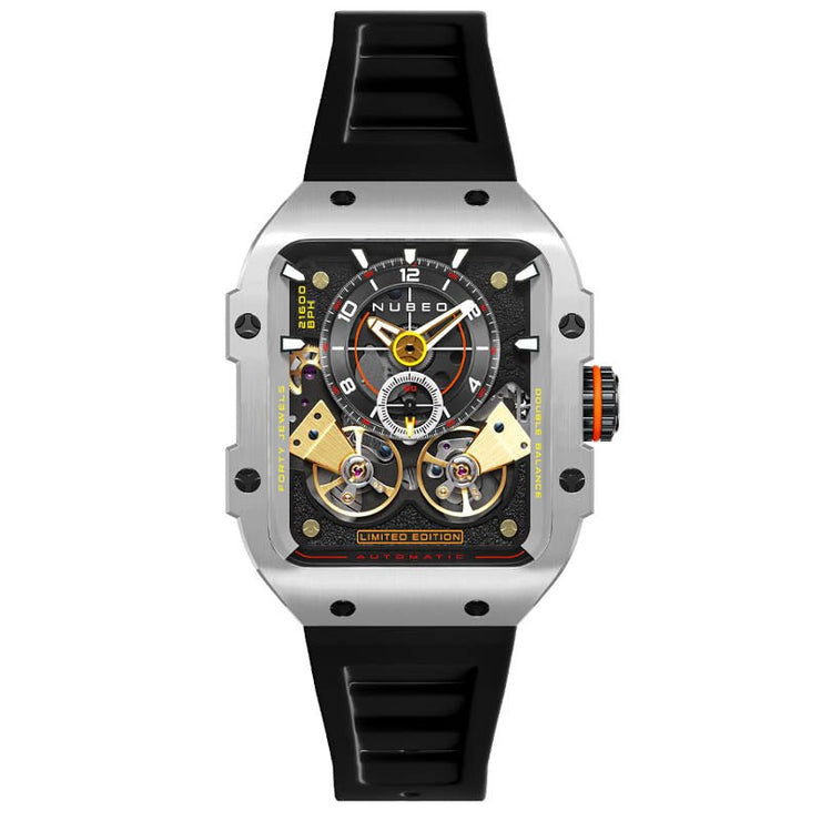 Nubeo Maven Automatic Granite Black Limited Edition - Watches.com - NB - 6077 - 08