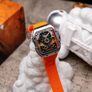 Nubeo Maven Automatic Magma Orange Limited Edition - Watches.com - NB - 6077 - 01