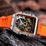 Nubeo Maven Automatic Magma Orange Limited Edition - Watches.com - NB - 6077 - 01