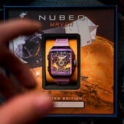 Nubeo Maven Automatic Rich Purple Limited Edition - Watches.com - NB - 6077 - 0D