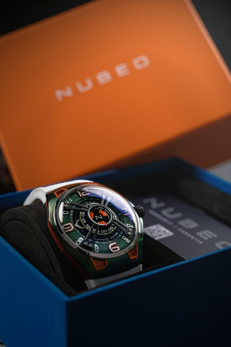 Nubeo OAO Automatic Limited Edition Alien Green - Watches.com - NB - 6094 - 04