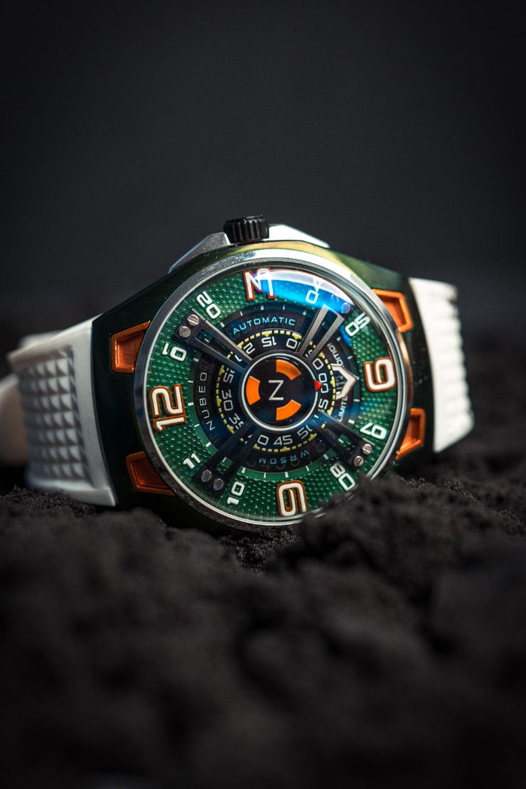 Nubeo OAO Automatic Limited Edition Alien Green - Watches.com - NB - 6094 - 04