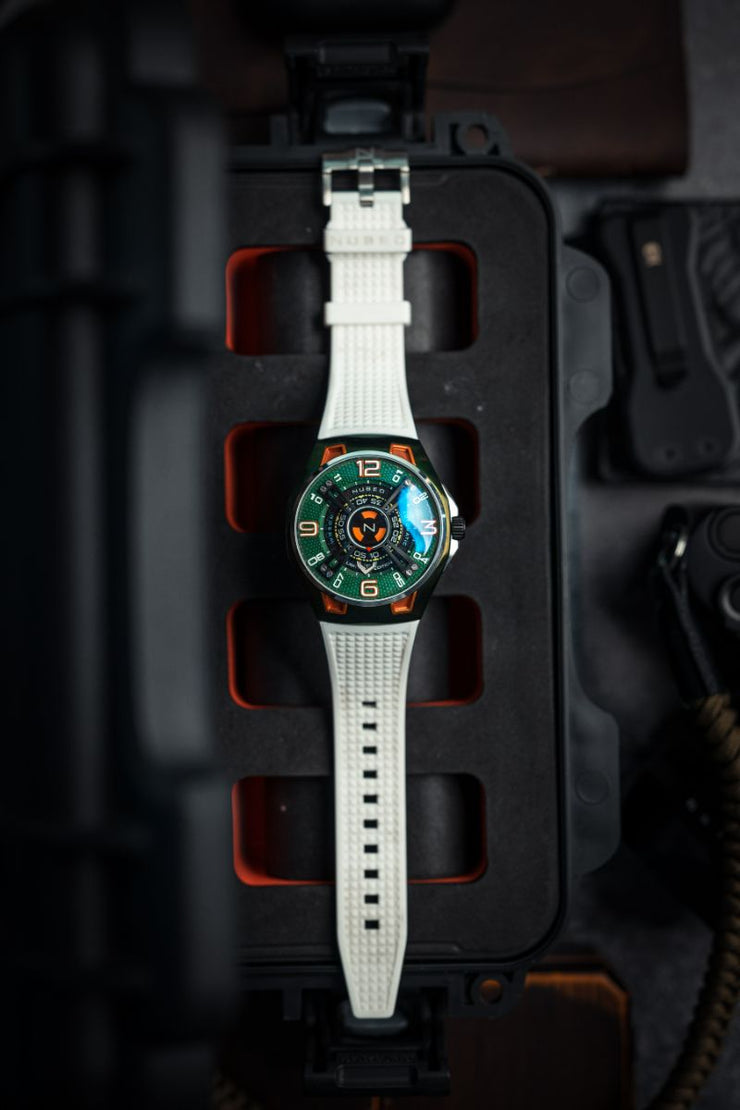 Nubeo OAO Automatic Limited Edition Alien Green - Watches.com - NB - 6094 - 04