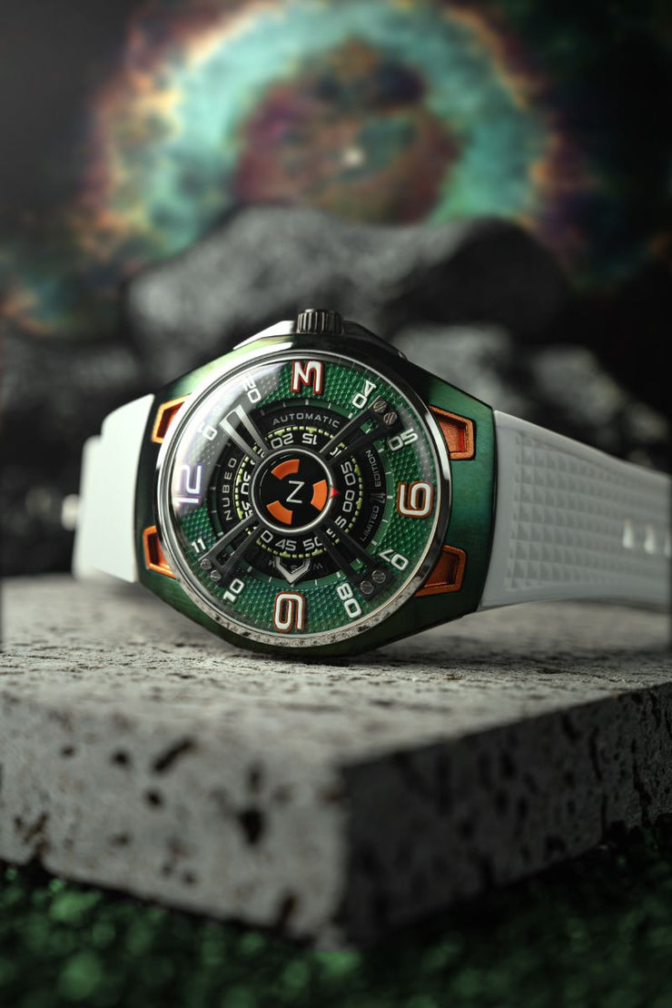 Nubeo OAO Automatic Limited Edition Alien Green - Watches.com - NB - 6094 - 04