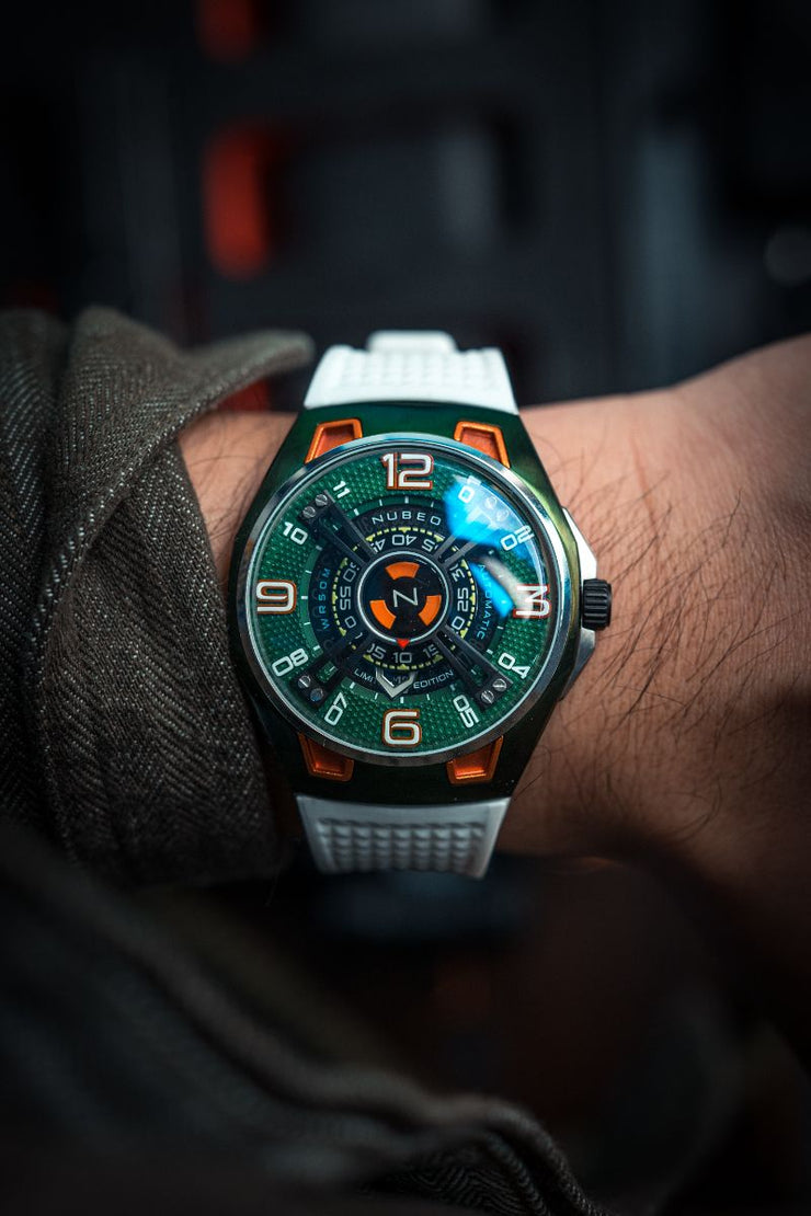 Nubeo OAO Automatic Limited Edition Alien Green - Watches.com - NB - 6094 - 04