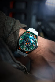 Nubeo OAO Automatic Limited Edition Alien Green - Watches.com - NB - 6094 - 04