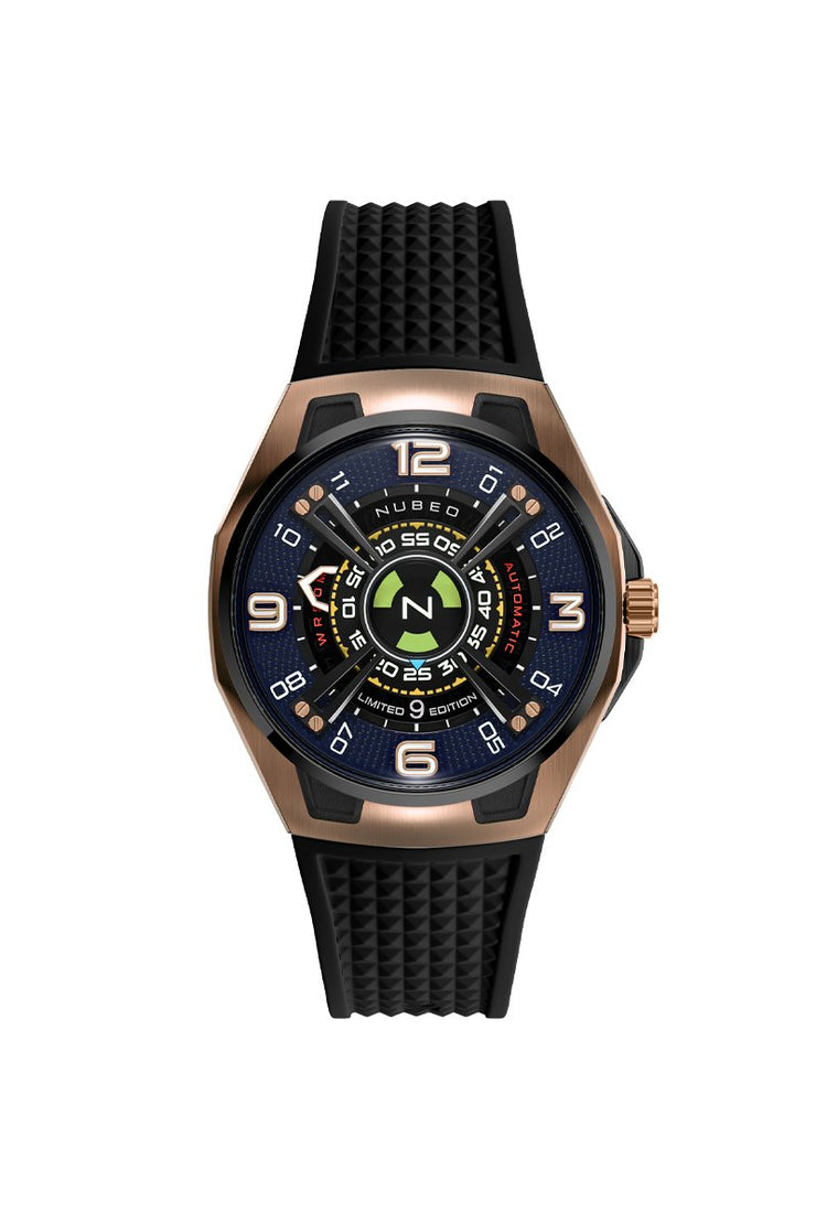 Nubeo OAO Automatic Limited Edition Asteroid Black - Watches.com - NB - 6094 - 01