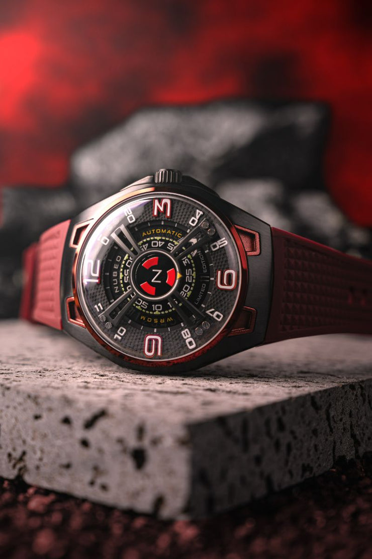 Nubeo OAO Automatic Limited Edition Mars Red - Watches.com - NB - 6094 - 02