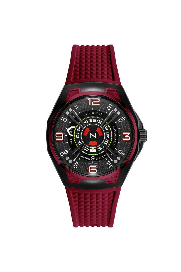 Nubeo OAO Automatic Limited Edition Mars Red - Watches.com - NB - 6094 - 02