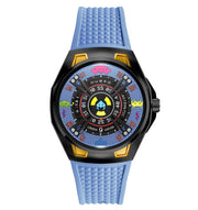 Nubeo OAO Automatic Space Invaders Limited Edition Cosmic Blue - Watches.com - NB - 6099 - SI - 03