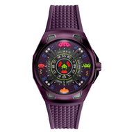 Nubeo OAO Automatic Space Invaders Limited Edition Invader Indigo - Watches.com - NB - 6099 - SI - 05